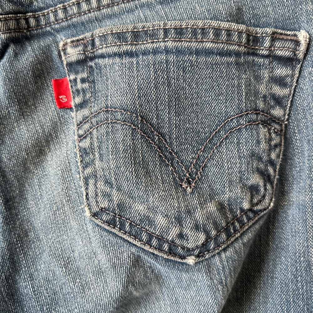 Levi 504 Low-cut Slouch Skinny Jeans